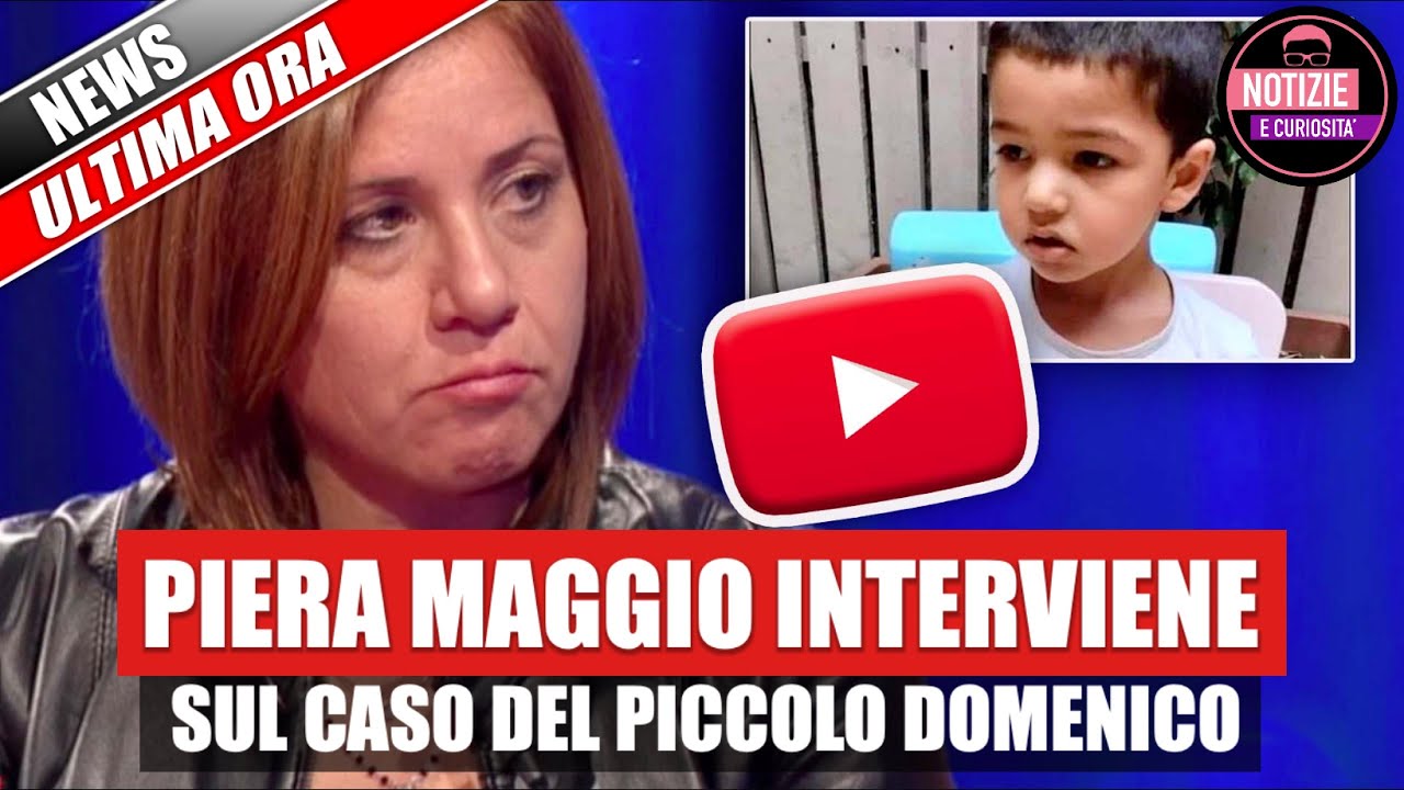 Denise Pipitone Piera Maggio Interviene Sul Caso Del Piccolo Domenico