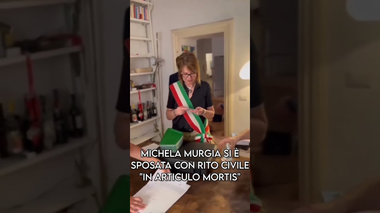 Michela Murgia Ha Sposato Lorenzo Terenzi Matrimonio Con Rito Civile