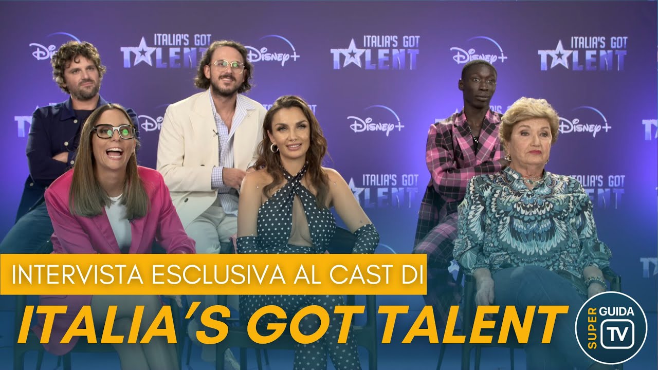 Italia S Got Talent 2023 Video Intervista Esclusiva Ai Giudici E Ai