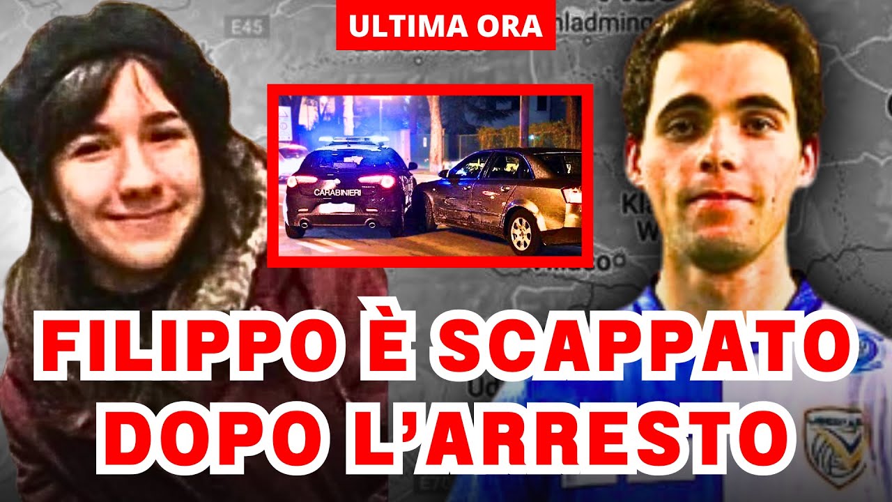 ULTIM ORA GIULIA CECCHETTIN FILIPPO TURETTA È SCAPPATO DOPO L ARRESTO