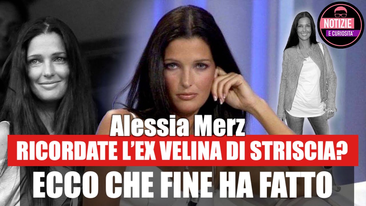 Alessia Merz Ricordate L Ex Velina Di Striscia Ecco Che Fine Ha Fatto Tristemondo It