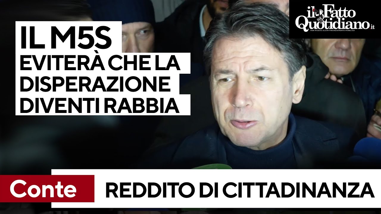 Giuseppe Conte a Scampia: "M5S dà rappresentanza alla disperazione per evitare che sfoci in rabbia"