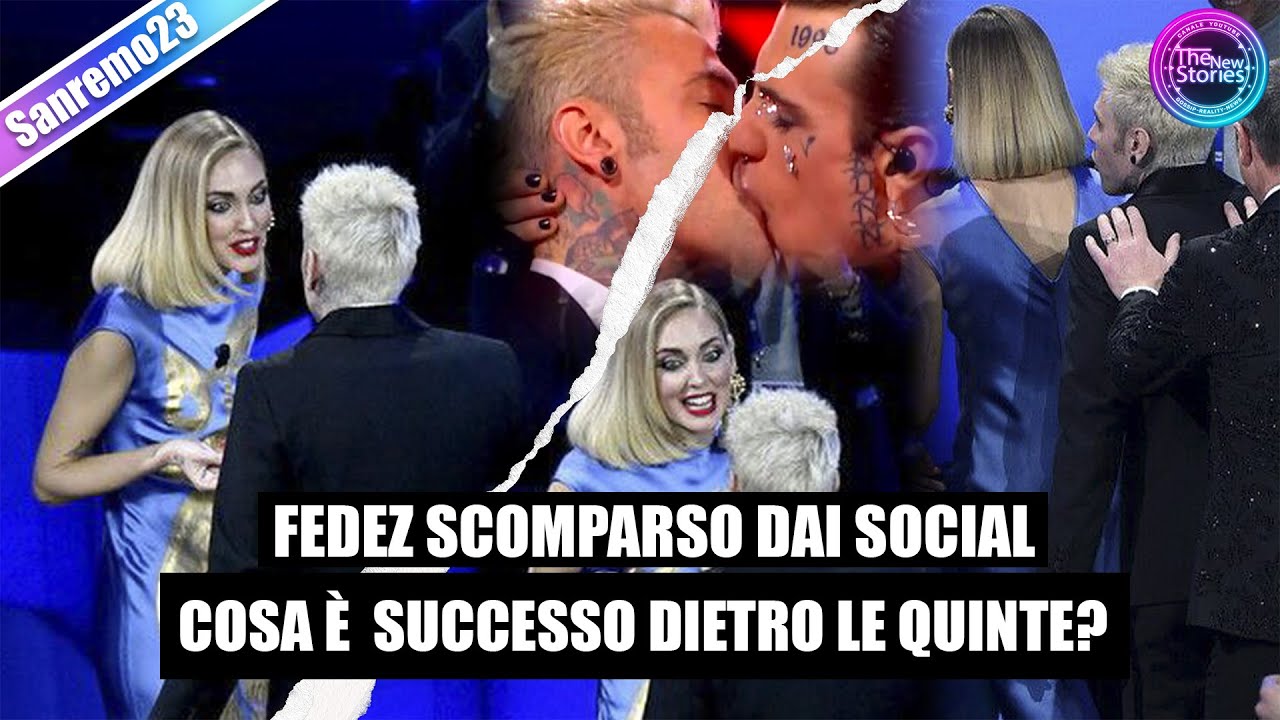 Chiara E Fedez Non Si Parlano Più Dopo Il Bacio Con Rosà Chemical Crisi Nera • Tristemondoit 