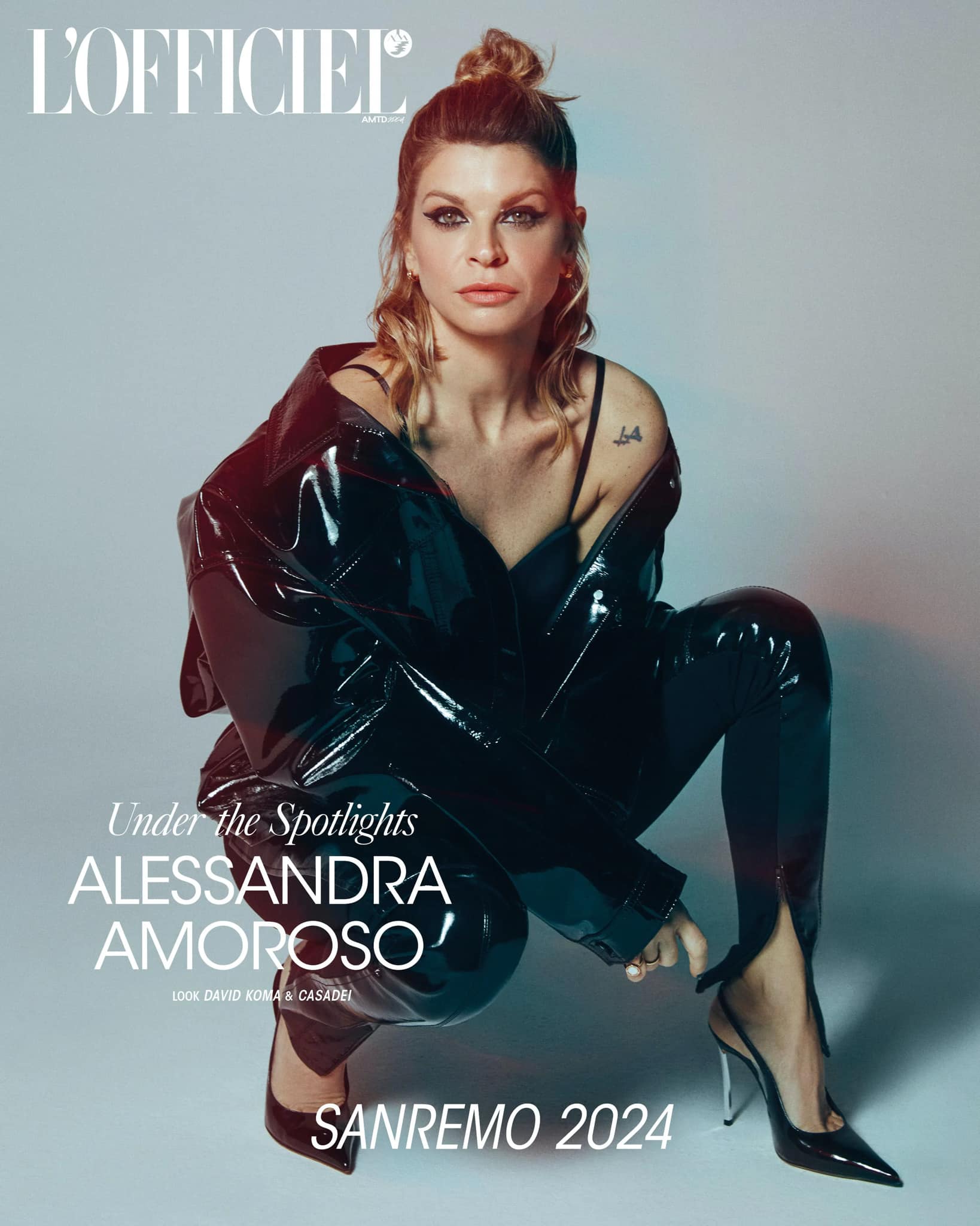 Alessandra Amoroso Posa Per LOfficiel Italia TristeMondo It