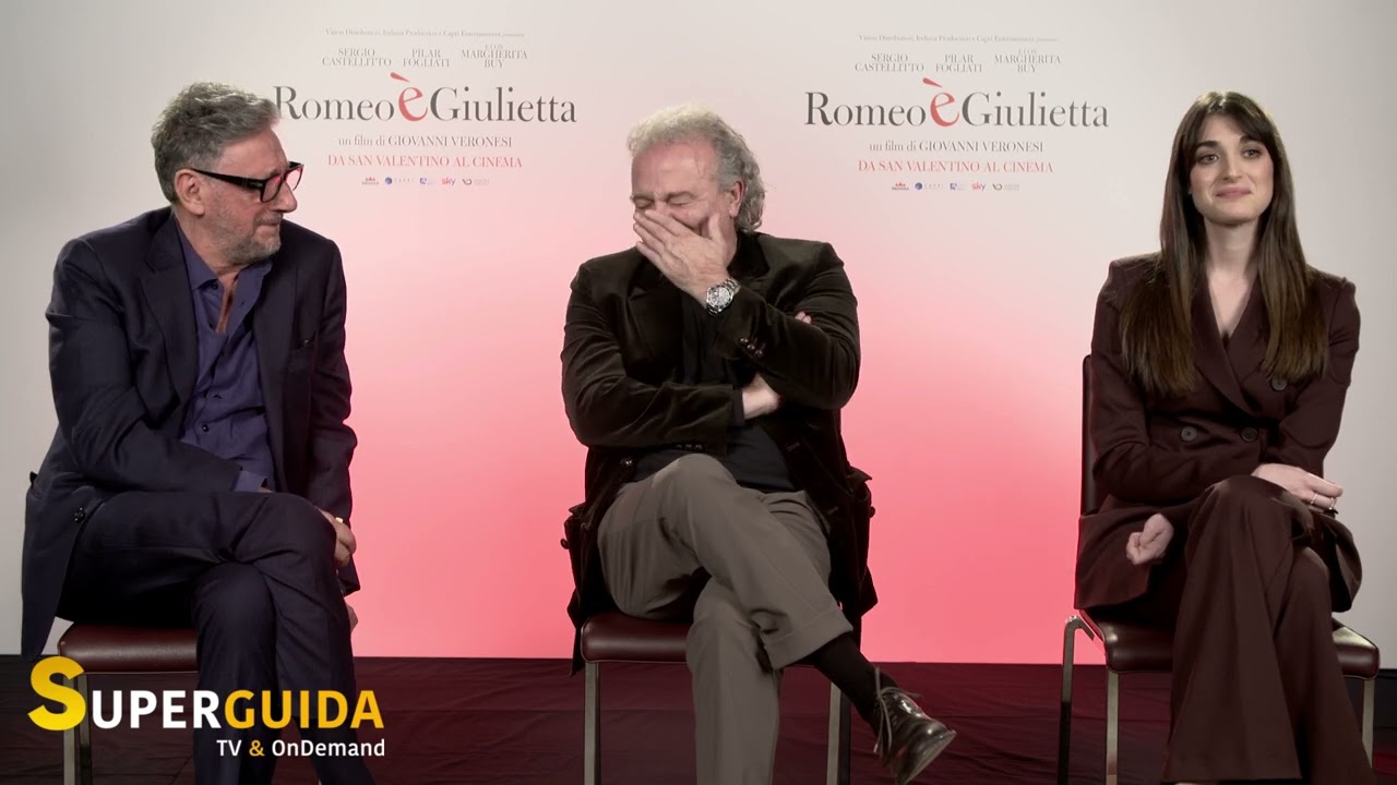 Romeo Giulietta Intervista Esclusiva A Sergio Castellitto Pilar Fogliati E Giovanni