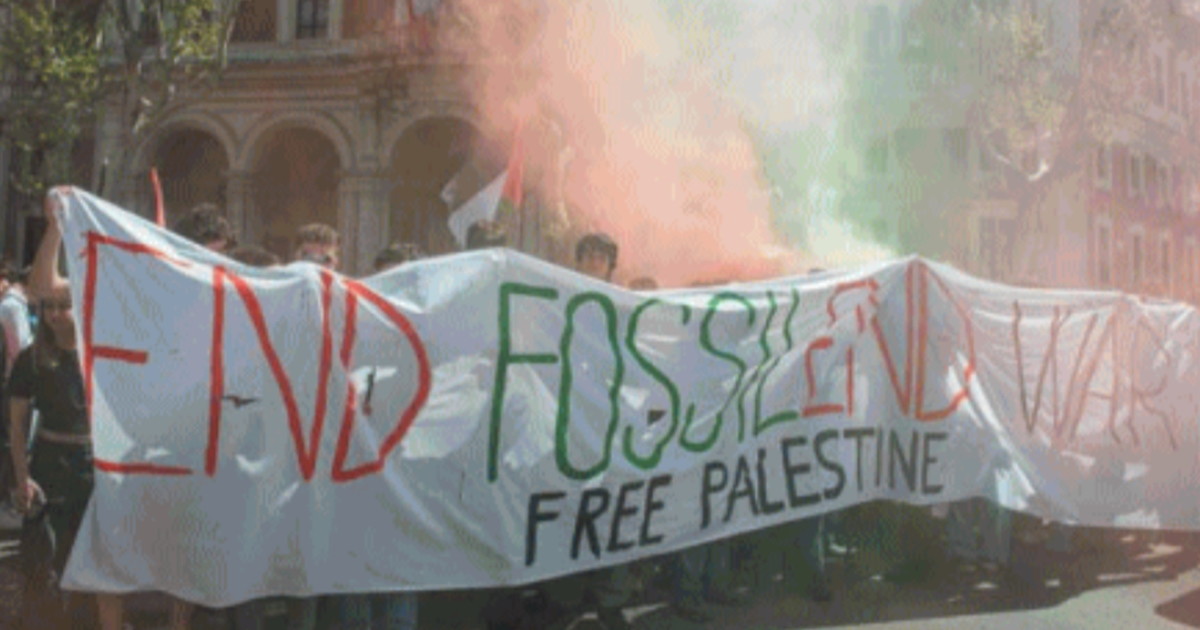 Se i fan di Greta Thunberg in piazza cantano "Palestina libera"…