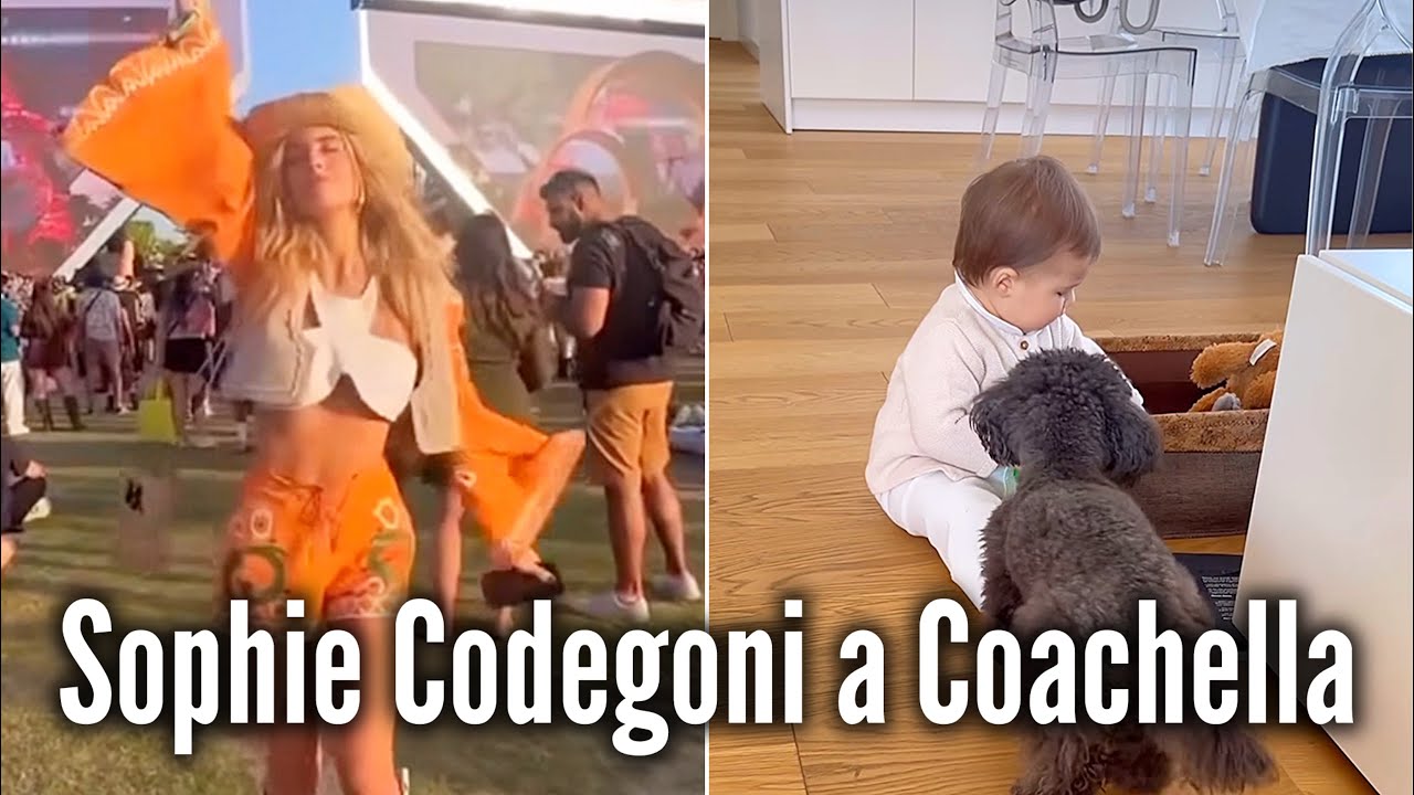 Sophie Codegoni al Coachella 2024 e Celine a Milano con sua nonna