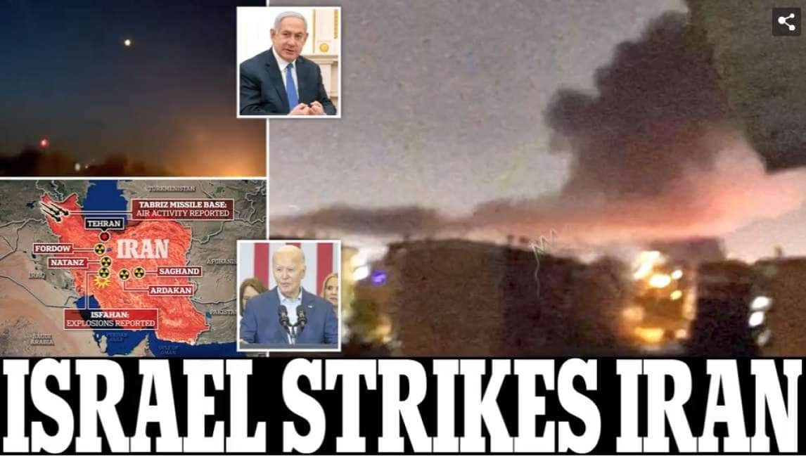 israele lancia un attacco all’iran come contro-reazione alle centinaia di razzi e droni sparati…