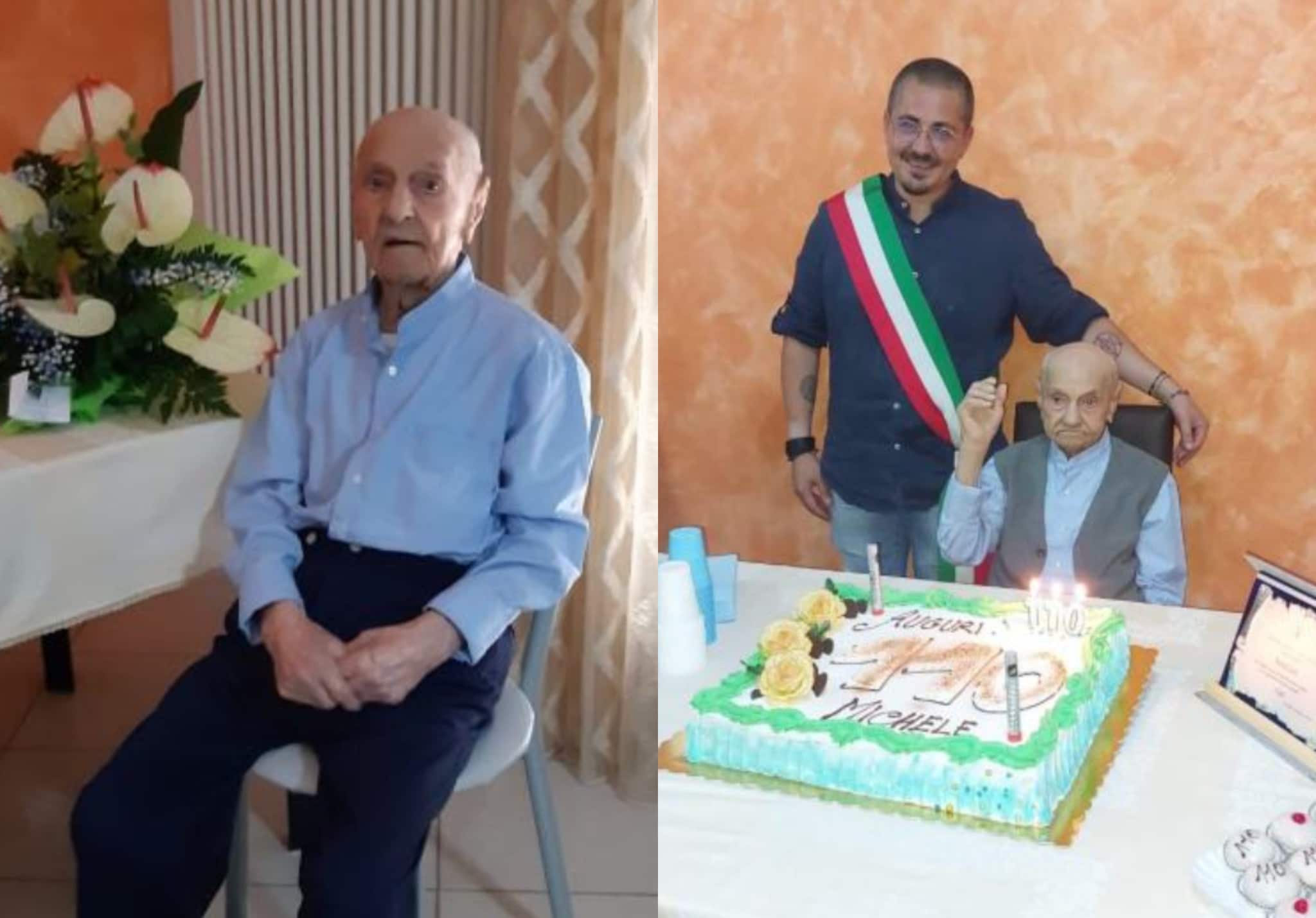 Addio al ‘nonno del Molise’, morto a 110 anni Michele Cicora: era tra le persone più longeve d’Italia