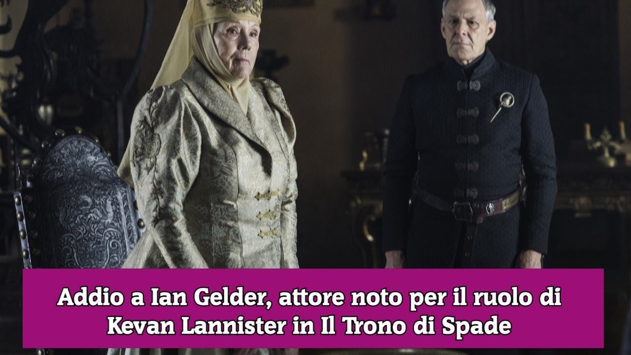 Addio a Ian Gelder, attore noto per il ruolo di Kevan Lannister in Il Trono di Spade
