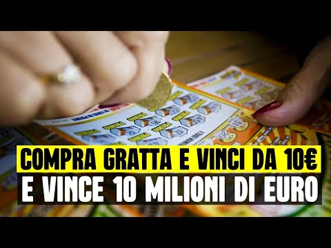 COMPRA GRATTA E VINCI DA 10 EURO E VINCE 2 MILIONI: SOTTO SHOC E IN LACRIME. GIOIA A FAENZA