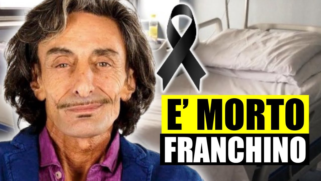È MORTO FRANCHINO: AVEVA 71 ANNI. LUTTO NELLA MUSICA ITALIANA E NELLE DISCOTECHE