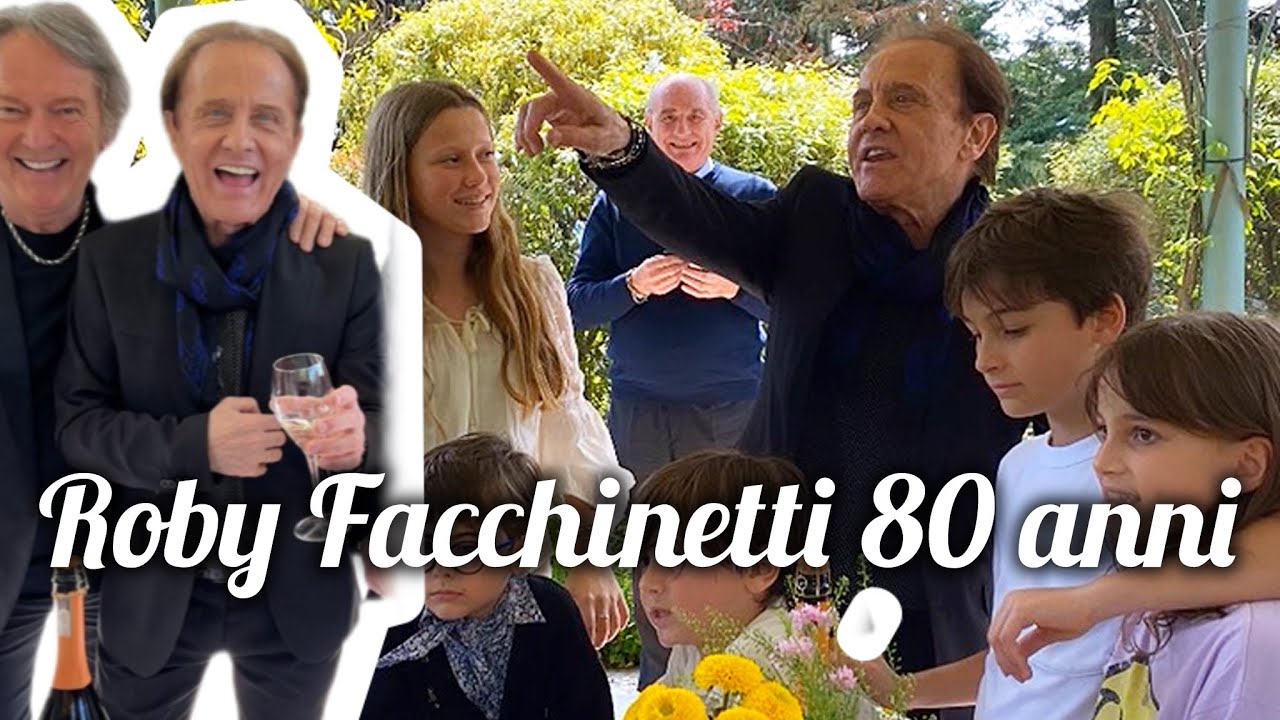 Roby Facchinetti compie ottant’anni “festa a sorpresa”