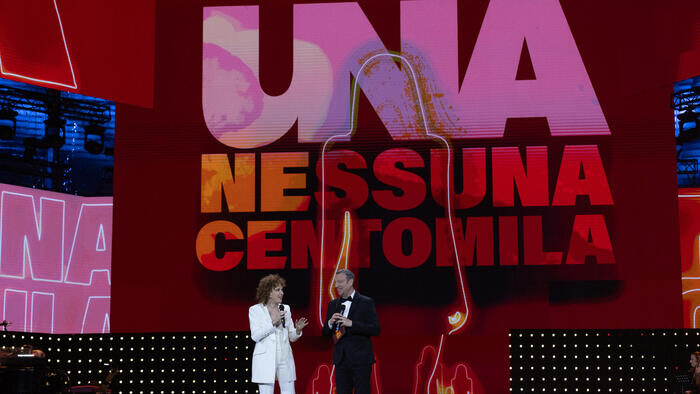 #UnaNessunaCentomila in Arena del 08/05/2024 – Con Fiorella Mannoia e Amadeus su Rai1.