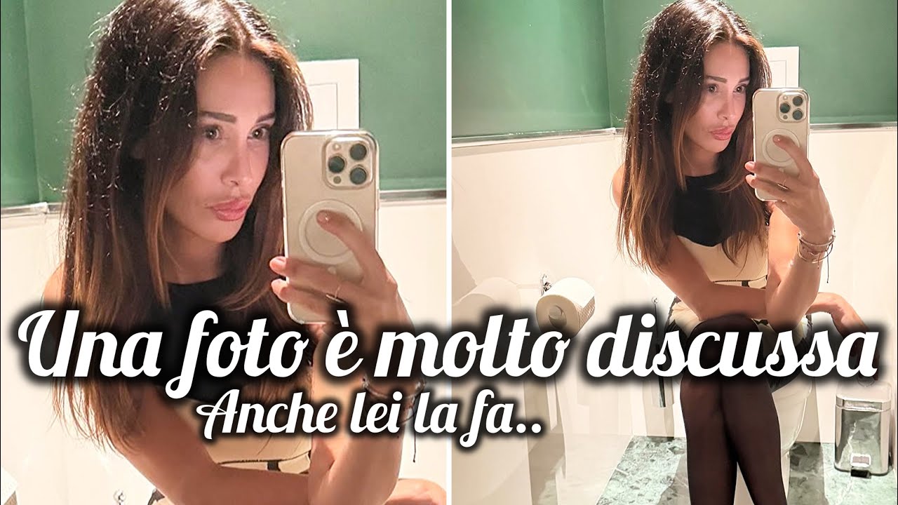 Belen Rodriguez una foto molto discussa