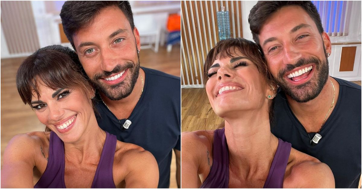 Ballando con le stelle, Bianca Guaccero paparazzata con il suo ballerino Giovanni Pernice