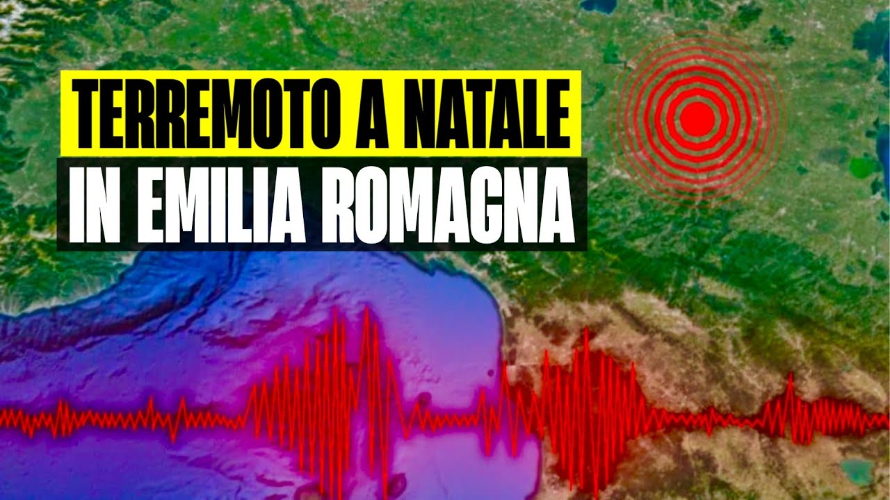 TERREMOTO A NATALE IN EMILIA ROMAGNA: LA SCOSSA AVVERTITA DALLA POPOLAZIONE