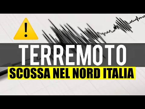 TERREMOTO NEL NORD ITALIA: SCOSSA DI MAGNITUDO 3.2 REGISTRATA IN LIGURIA